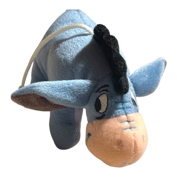 Eeyore Blue & Beige Charming Plush Toy Winnie The Pooh Donkey 5” Aprox - Picture 1 of 11